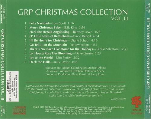 Various Artists - GRP Christmas Collection vol.3 (1993)