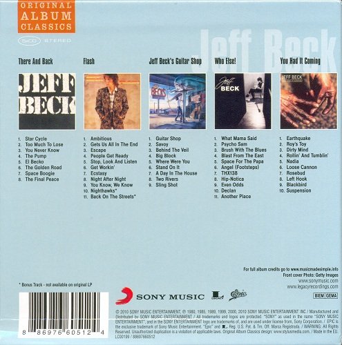 Jeff Beck - Original Album Classics (5CD Box Set) (2010) CD-Rip