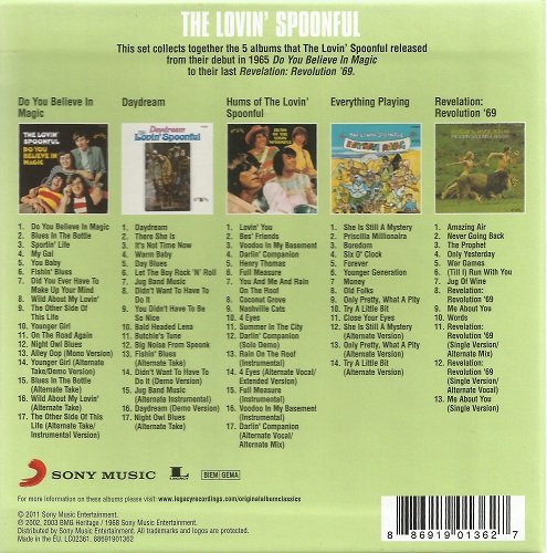 The Lovin' Spoonful - Original Album Classics (5CD Box Set) 2011