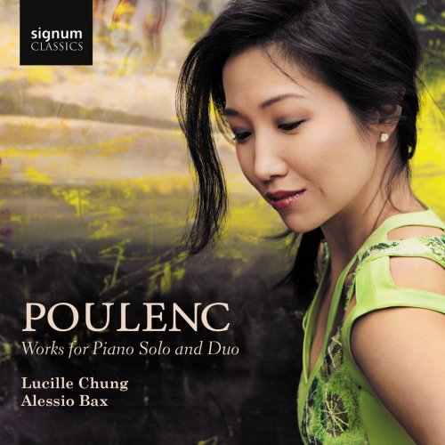 Lucille Chung & Alessio Bax - Poulenc: Works for Piano Solo and Duo (2016) [Hi-Res]