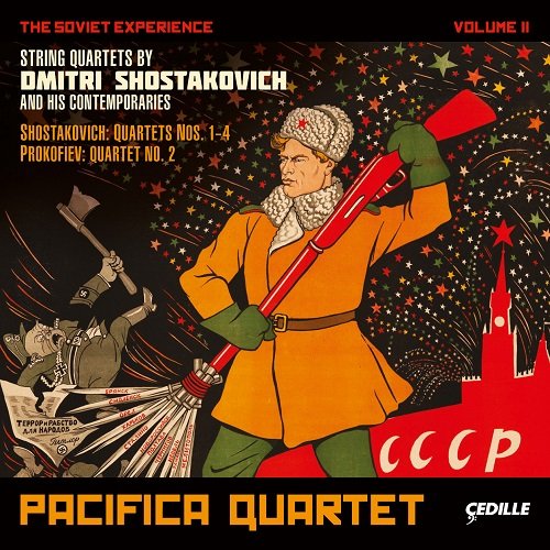Pacifica Quartet - The Soviet Experience Volume II: Shostakovich - Quartets Nos. 1-4 & Prokofiev - Quartet No. 2 (2012) [HDtracks]