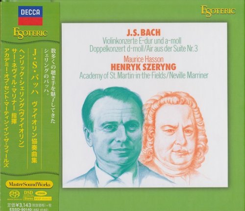 Henryk Szeryng, Maurice Hasson - Bach: The Violin Concertos (1976) [2016 SACD]