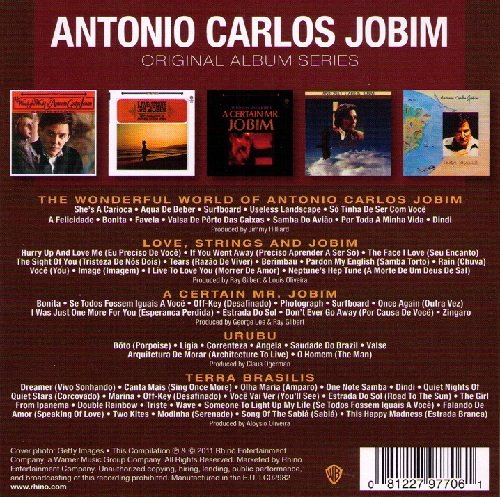 Antonio Carlos Jobim - Original Album Series (5CD Box Set) (2011)