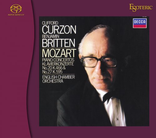 Clifford Curzon - Mozart: Piano Concerto No. 20 K.466 & No. 27 K.595 (1970) [2008 SACD]