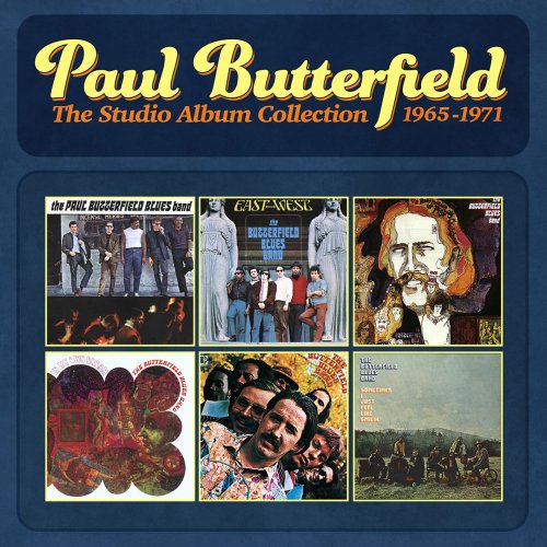 The Paul Butterfield Blues Band - The Studio Album Collection - 1965-1971 (2015)