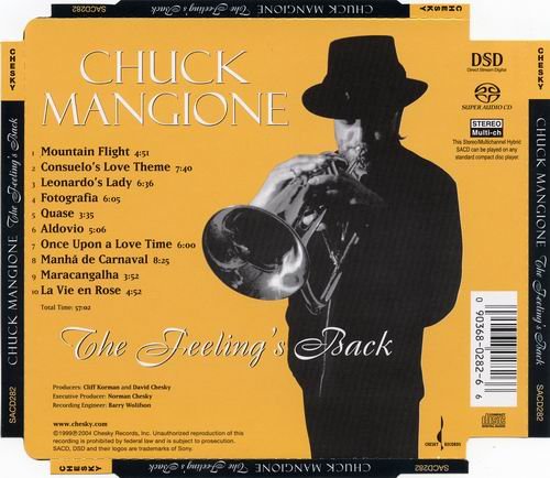 Chuck Mangione - The Feeling's Back (1999) Flac