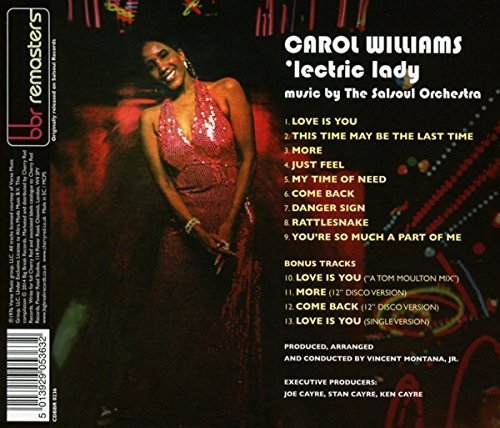 Carol Williams - 'Lectric Lady (Expanded Edition) (2014)