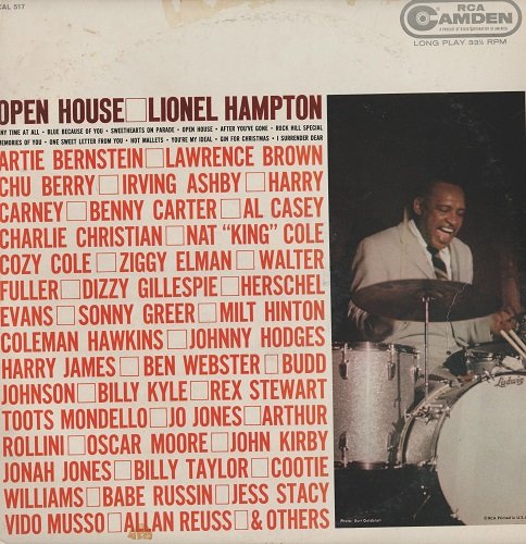 Lionel Hampton - Open House (1937-40) [Vinyl]