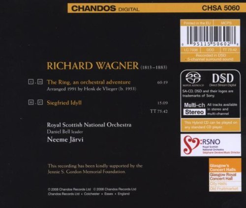 Neeme Jarvi - Wagner: The Ring - An Orchestral Adventure (2008) [SACD]