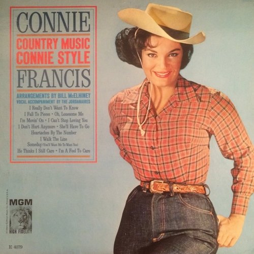 Connie Francis - Country Music Connie Style (1962) [Vinyl]