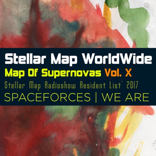 Stellar Map WorldWide - Map Of Supernovas Vol. X: SPACEFORCES (2017)