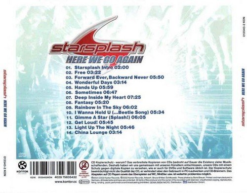 Starsplash - Here We Go Again (2002) (Flac / Lossless)
