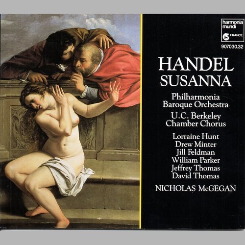 Nicholas McGegan, Philharmonia Baroque Orchestra - Handel - Susanna (1990)