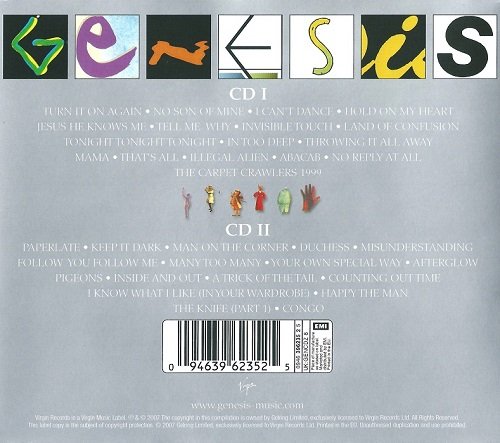 Genesis ‎- Turn It On Again: The Hits [2CD] (1999/2007)