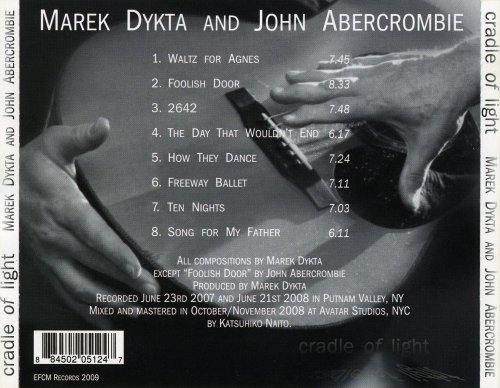 Marek Dykta & John Abercrombie - Cradle of Light  (