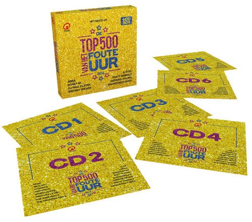VA - Qmusic: Het Beste Uit De Top 500 Van Het Foute Uur [6CD Box Set] (2016) Lossless