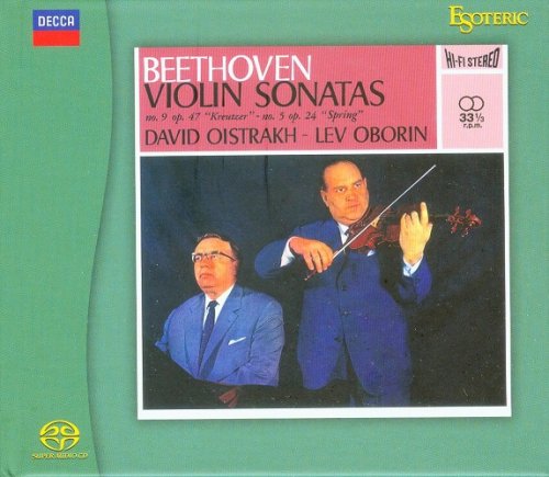 David Oistrakh, Lev Oborin - Beethoven: Violin Sonatas Nos. 5 & 9 (1962) [2015 SACD]