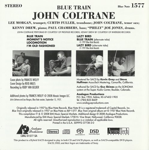 John Coltrane - Blue Train (1957) [2008 SACD]