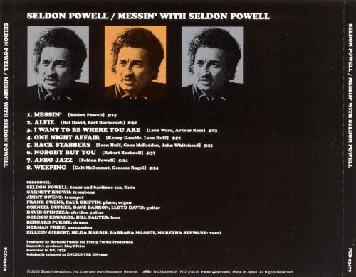 Seldon Powell -  Messin' With Seldon Powell (1973)