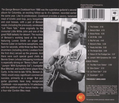 The George Benson Quartet - The George Benson Cookbook (1967) [2001 Bonus Tracks Edition]