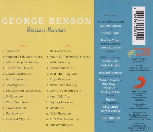 George Benson - Benson Burner (1976) [2011] CD-Rip