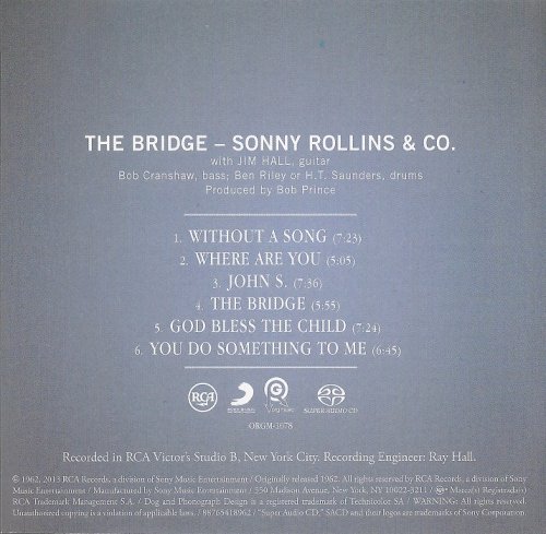 Sonny Rollins - The Bridge (1962) [2013 SACD]