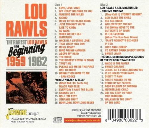 Lou Rawls - The Rarest Lou Rawls / In The Beginning 1959-1962 (2014)
