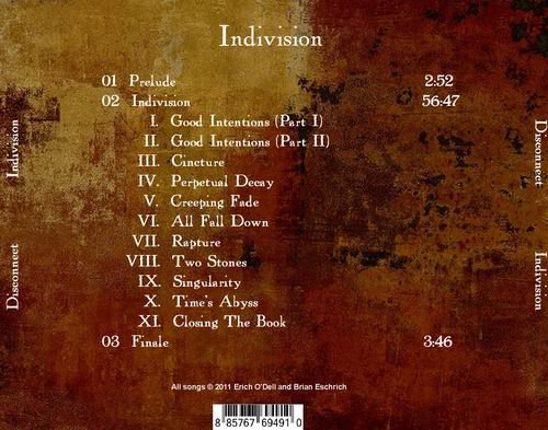 Disconnect - Indivision (2011) Flac