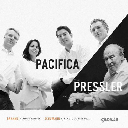 Pacifica Quartet & Menahem Pressler - Brahms: Piano Quintet, Op. 34 - Schumann: String Quartet, Op. 41 No. 1 (2017) [Hi-Res]