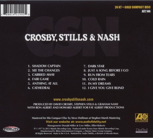 Crosby, Stills & Nash - CSN (1977) [2013]