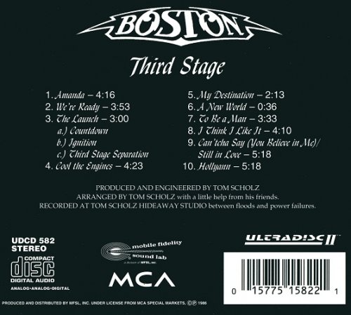 Boston - Third Stage (1986) [1993]