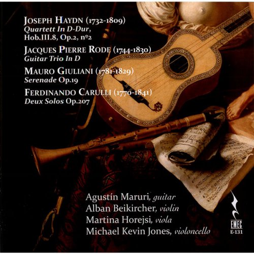 Agustín Maruri, Alban Beikircher - Haydn, Rode, Giuliani & Carulli: Chamber Works Featuring Guitar (2017)