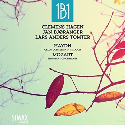 Clemens Hagen, Jan Bjøranger, Lars Anders Tomter & 1B1 - Haydn: Cello Concerto In C Major & Mozart: Sinfonia Concertante (2016)