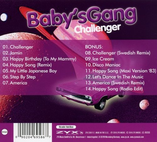 Baby's Gang - Challenger (1985) [2016] CD-Rip