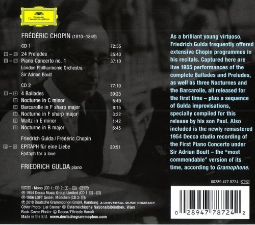 Friedrich Gulda - Gulda Plays Chopin (2010)