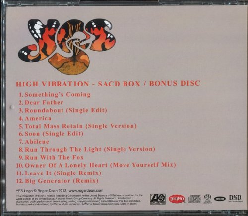 Yes - High Vibration (2013) [SACD]