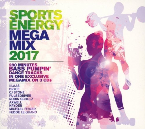 VA - Sports Energy Megamix 2017 (3-CD) (2016)