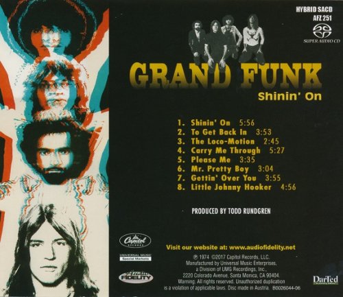 Grand Funk - Shinin' On (1974) [2017 SACD]