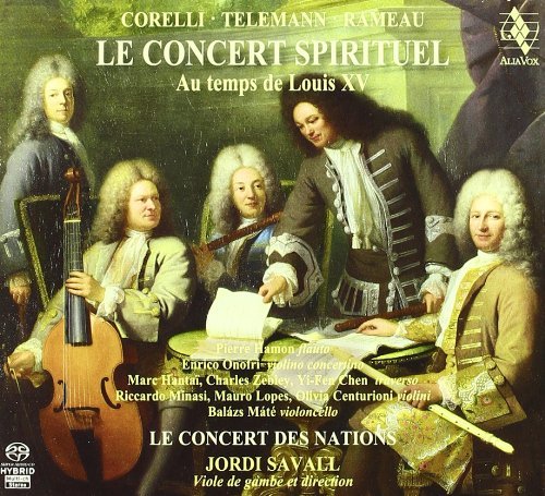 Jordi Savall & Le Concert des Nations - Le Concert Spirituel: Au temps de Louis XV (2010)