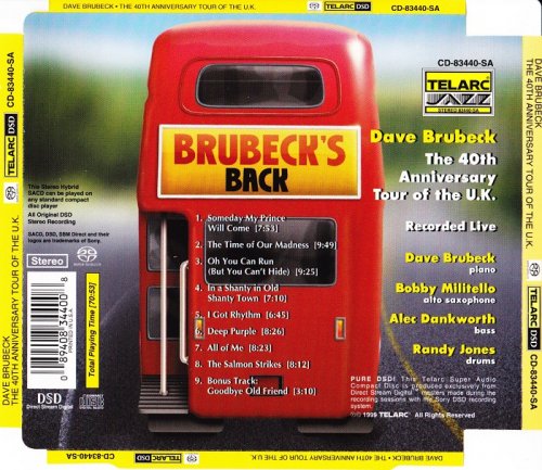 Dave Brubeck - The 40th Anniversary Tour Of The U.K. [SACD] (1999) PS3 ISO + HDTracks
