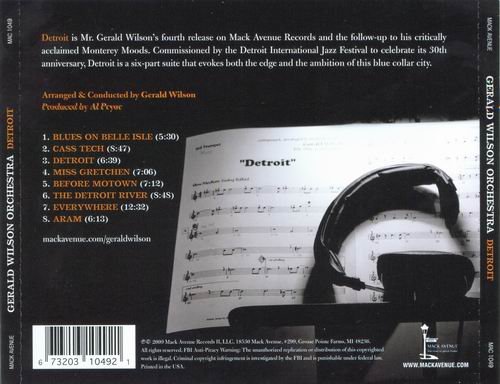 Gerald Wilson Orchestra - Detroit (2009)