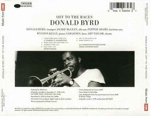 Donald Byrd - Off to the Races (1958)