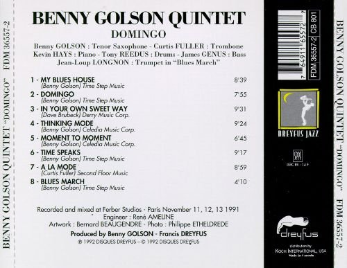 Benny Golson - Domingo (1991)