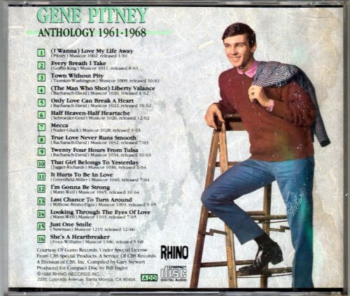 Gene Pitney - Gene Pitney Anthology 1961-1968 (1986)