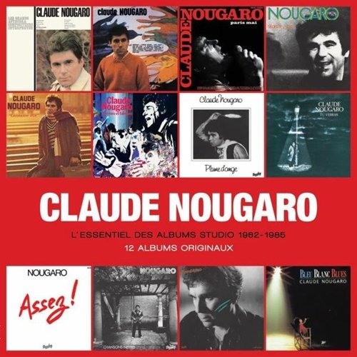 Claude Nougaro - L'Essentiel des albums studio 1962-1985 (Boxset 12 CD) [2011] Mp3 + Lossless