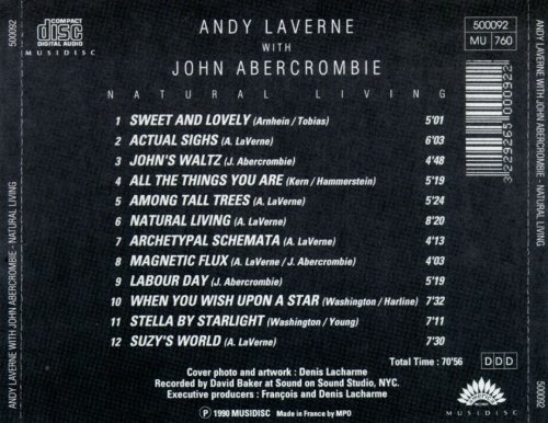 Andy LaVerne with John Abercrombie - Natural Living (1989), 320 Kbps