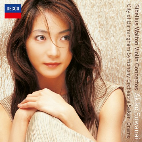 Akiko Suwanai - Sibelius & Walton: Violin Concertos (2003/2012) [Hi-Res]