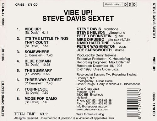 Steve Davis -  Vibe Up! (1998)