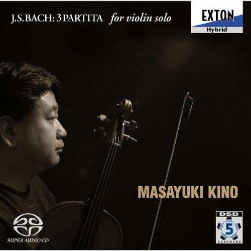 Masayuki Kino - J.S.Bach: 3 Partitas for Violin Solo (2010)