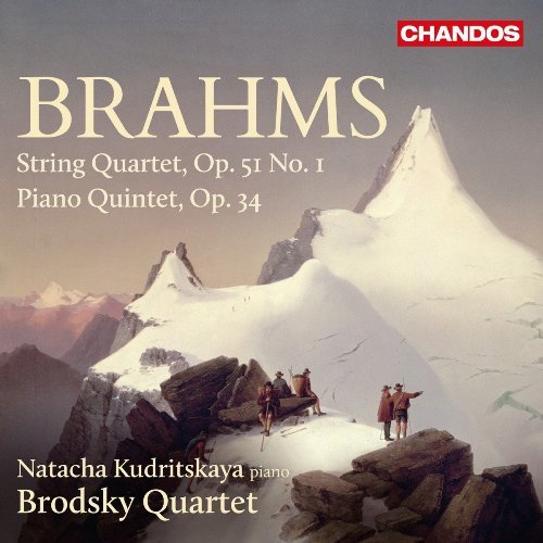 The Brodsky Quartet & Natacha Kudritskaya - Brahms: String Quartet No. 1 & Piano Quintet (2016)